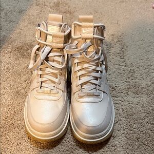 Nike Women's Beige High-Top Sneakers